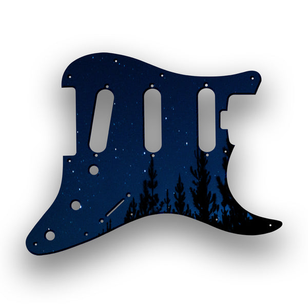 Fender Fender Stratocaster SSS American Elite Profile Custom Pickguard Scratchplate NIGHT Design