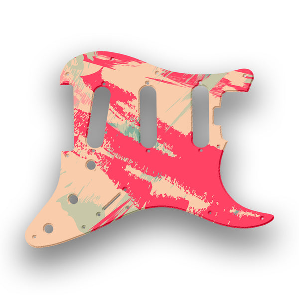 Fender Fender Stratocaster SSS American Elite Profile Custom Pickguard Scratchplate PAINT Design