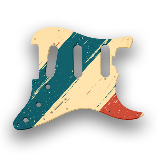 Fender Fender Stratocaster SSS American Elite Profile Custom Pickguard Scratchplate RETRO Design