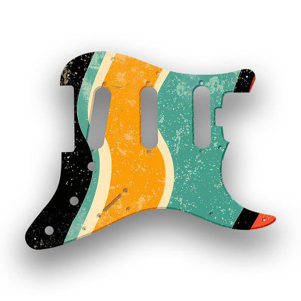 Fender Fender Stratocaster SSS American Elite Profile Custom Pickguard Scratchplate RETRO Design