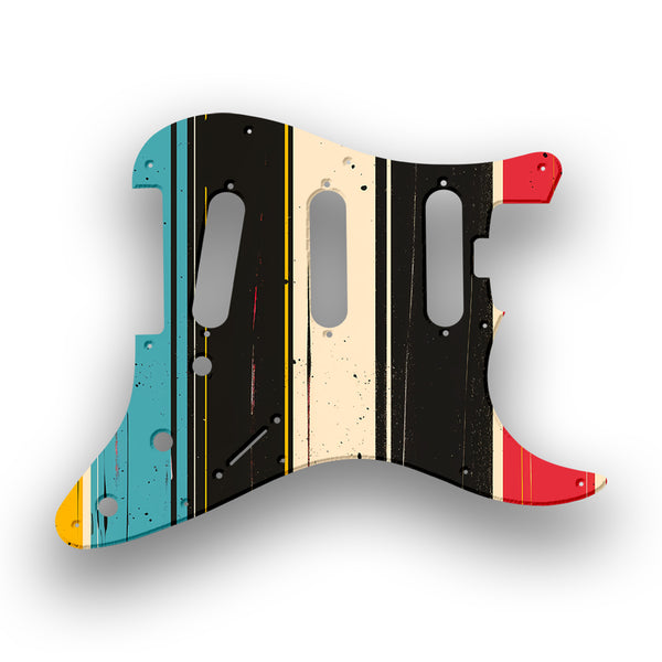 Fender Fender Stratocaster SSS American Elite Profile Custom Pickguard Scratchplate RETRO Design