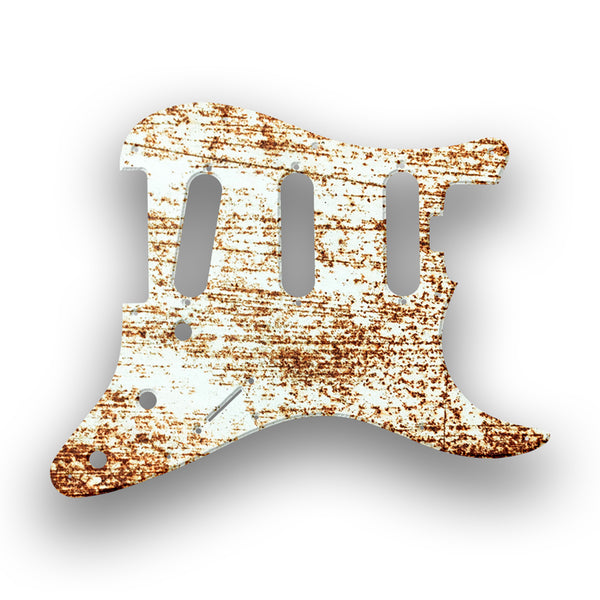 Fender Fender Stratocaster SSS American Elite Profile Custom Pickguard Scratchplate Rust Design