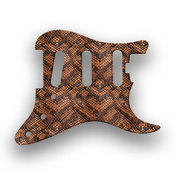 Fender Fender Stratocaster SSS American Elite Profile Custom Pickguard Scratchplate SNAKE Design