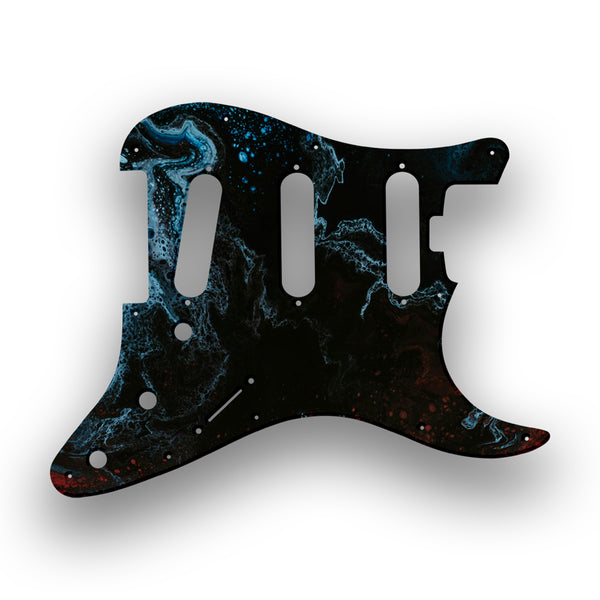 Fender Fender Stratocaster SSS American Elite Profile Custom Pickguard Scratchplate SWIRL Design