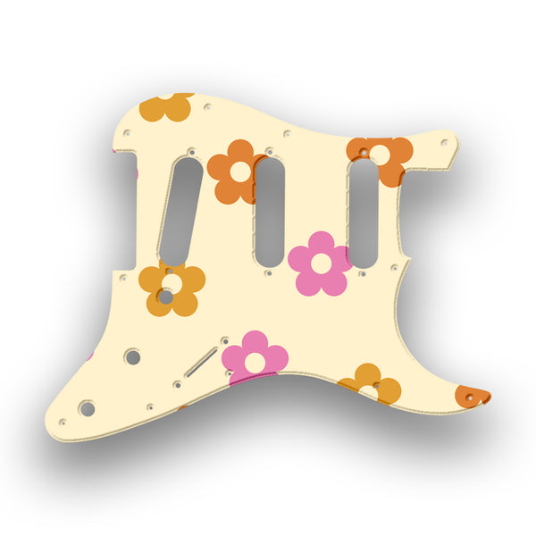 Fender Fender Squire Affinity SSS 11 Hole Stratocaster Profile Custom Pickguard Scratchplate RETRO Design