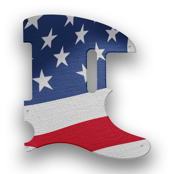 Fender Fender Telecaster 5 Hole '52(RI) Profile Custom Pickguard Scratchplate Flag Design