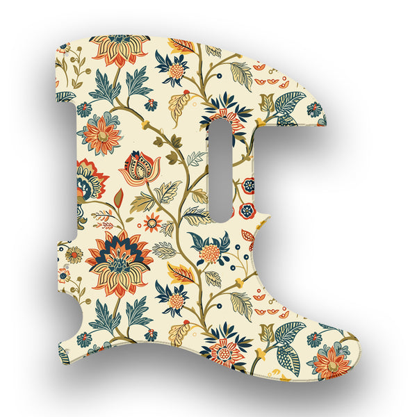 Fender Fender Telecaster 5 Hole '52(RI) Profile Custom Pickguard Scratchplate INDIAN_FLORAL Design