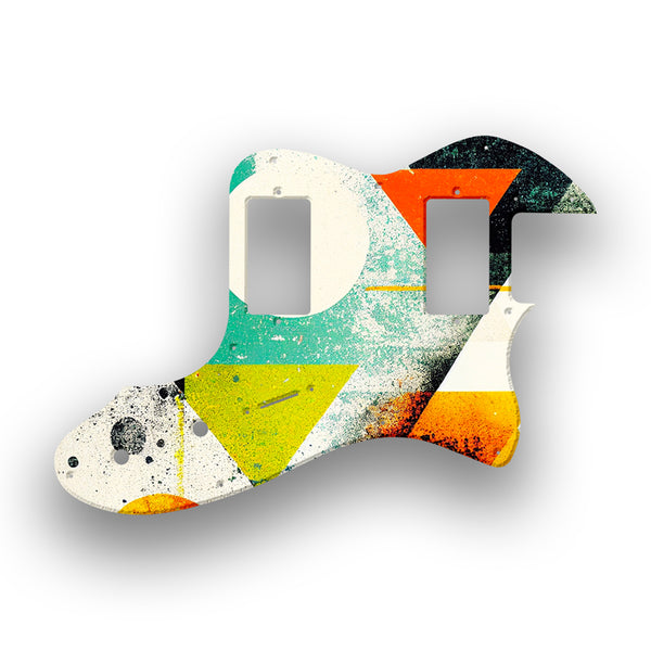 Fender Fender Telecaster Thinline '72(RI) Profile Custom Pickguard Scratchplate ABSTRACT Design