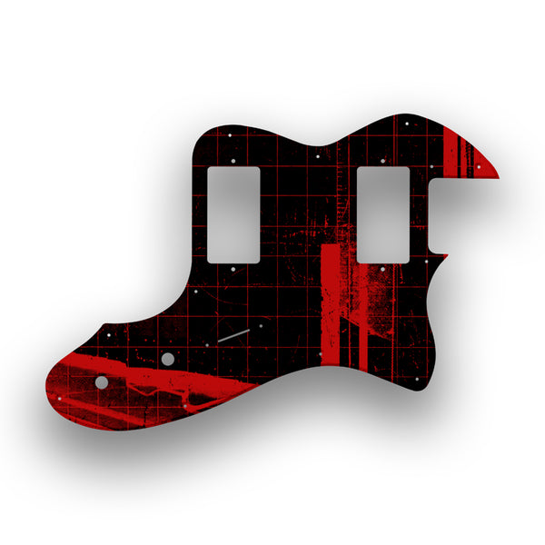 Fender Fender Telecaster Thinline '72(RI) Profile Custom Pickguard Scratchplate ABSTRACT Design