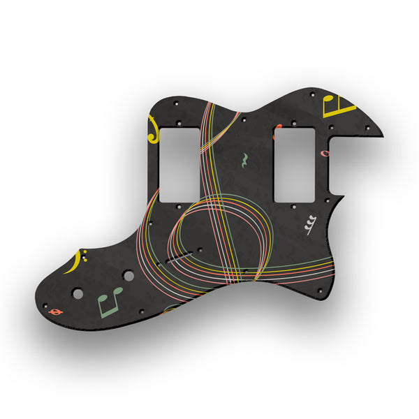 Fender Fender Telecaster Thinline '72(RI) Profile Custom Pickguard Scratchplate Music Design