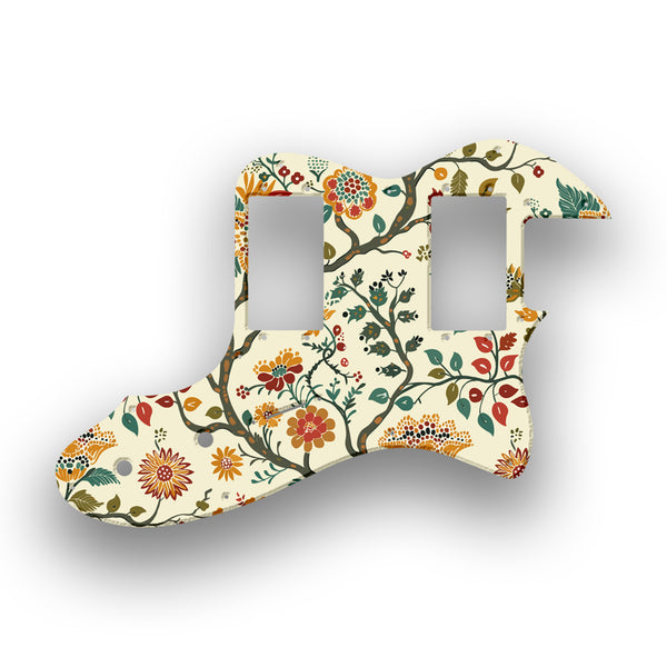 Fender Fender Telecaster Thinline '72(RI) Profile Custom Pickguard Scratchplate INDIAN_FLORAL Design