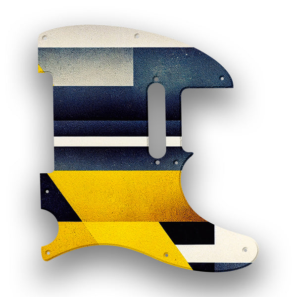 Fender Fender Telecaster 8 Hole (Standard) Profile Custom Pickguard Scratchplate ABSTRACT Design