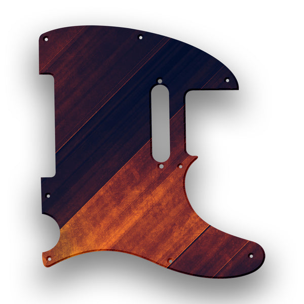 Fender Fender Telecaster 8 Hole (Standard) Profile Custom Pickguard Scratchplate GRUNGE Design