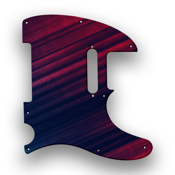 Fender Fender Telecaster 8 Hole (Standard) Profile Custom Pickguard Scratchplate GRUNGE Design