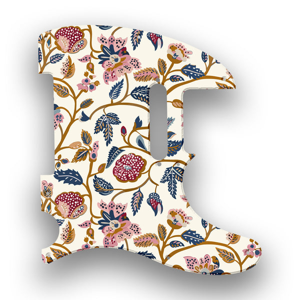 Fender Fender Telecaster 8 Hole (Standard) Profile Custom Pickguard Scratchplate INDIAN_FLORAL Design