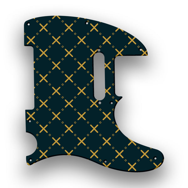 Fender Fender Telecaster 8 Hole (Standard) Profile Custom Pickguard Scratchplate Pattern Design