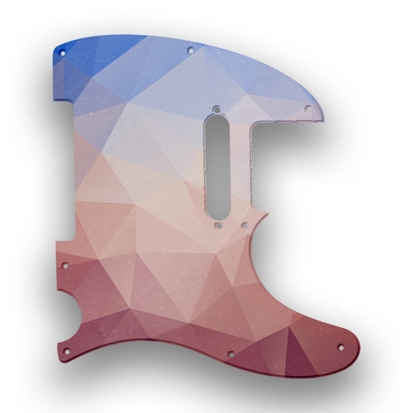 Fender Fender Telecaster 8 Hole (Standard) Profile Custom Pickguard Scratchplate POLYGON Design