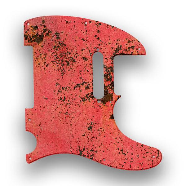 Fender Fender Telecaster 8 Hole (Standard) Profile Custom Pickguard Scratchplate Rust Design