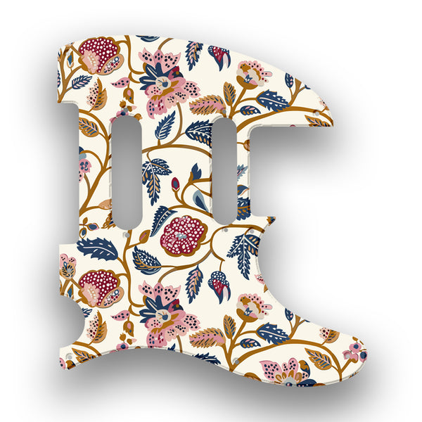 Fender Fender Telecaster Nashville Profile A Custom Pickguard Scratchplate INDIAN_FLORAL Design