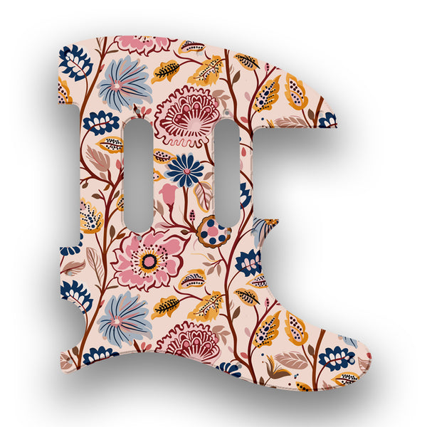 Fender Fender Telecaster Nashville Profile B Custom Pickguard Scratchplate INDIAN_FLORAL Design