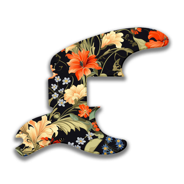 Fender Fender Telecaster Bass Profile A Custom Pickguard Scratchplate Floral Design