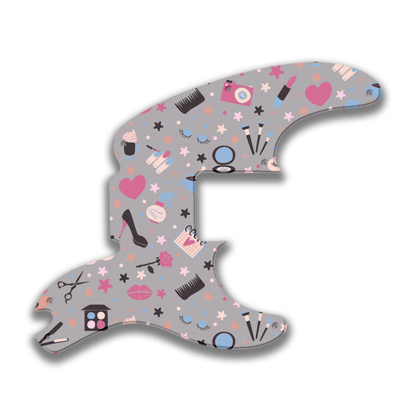 Fender Fender Telecaster Bass Profile A Custom Pickguard Scratchplate GIRLY Design