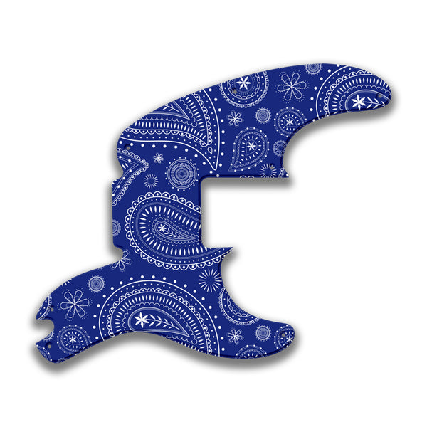 Fender Fender Telecaster Bass Profile A Custom Pickguard Scratchplate Paisley Design