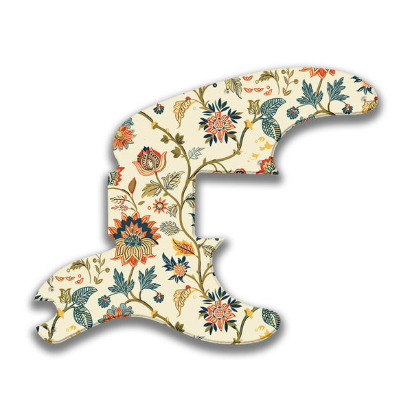 Fender Fender Telecaster Bass Profile B Custom Pickguard Scratchplate INDIAN_FLORAL Design