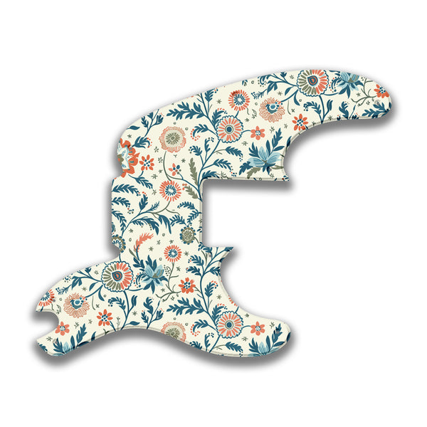 Fender Fender Telecaster Bass Profile B Custom Pickguard Scratchplate INDIAN_FLORAL Design