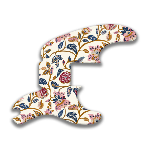 Fender Fender Telecaster Bass Profile B Custom Pickguard Scratchplate INDIAN_FLORAL Design