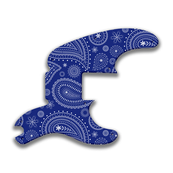 Fender Fender Telecaster Bass Profile B Custom Pickguard Scratchplate Paisley Design