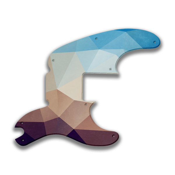 Fender Fender Telecaster Bass Profile B Custom Pickguard Scratchplate POLYGON Design