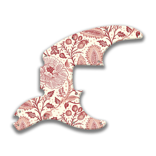 Fender Fender Telecaster Bass Profile C Custom Pickguard Scratchplate INDIAN_FLORAL Design