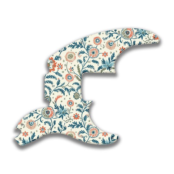 Fender Fender Telecaster Bass Profile C Custom Pickguard Scratchplate INDIAN_FLORAL Design