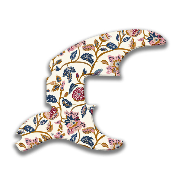 Fender Fender Telecaster Bass Profile C Custom Pickguard Scratchplate INDIAN_FLORAL Design