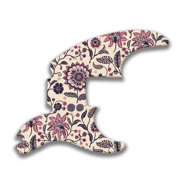 Fender Fender Telecaster Bass Profile C Custom Pickguard Scratchplate INDIAN_FLORAL Design