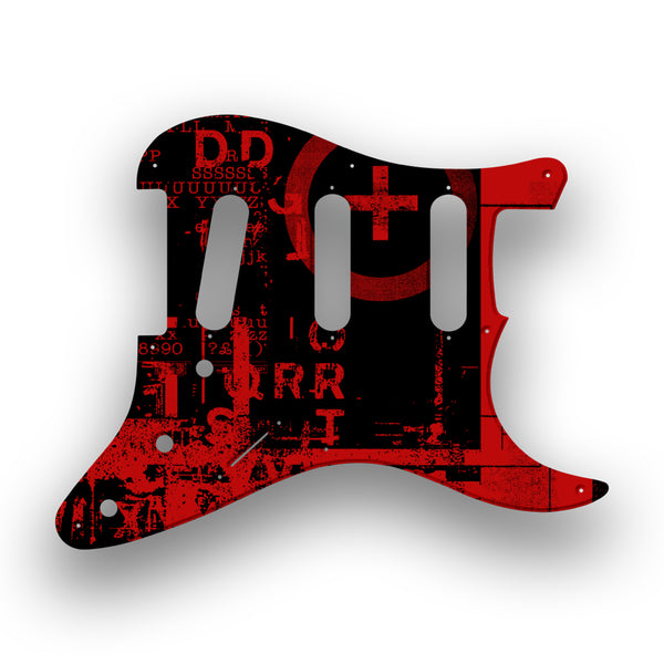 Fender Fender Vintera '50s Stratocaster Profile Custom Pickguard Scratchplate ABSTRACT Design