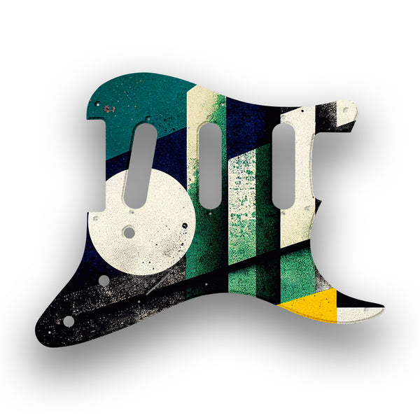 Fender Fender Vintera '50s Stratocaster Profile Custom Pickguard Scratchplate ABSTRACT Design