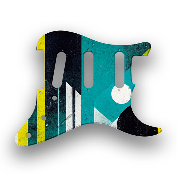 Fender Fender Vintera '50s Stratocaster Profile Custom Pickguard Scratchplate ABSTRACT Design