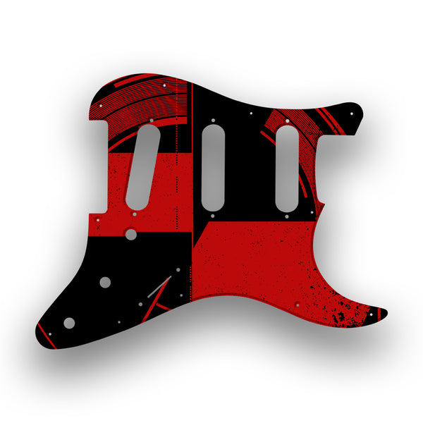 Fender Fender Vintera '60s Stratocaster Profile Custom Pickguard Scratchplate ABSTRACT Design