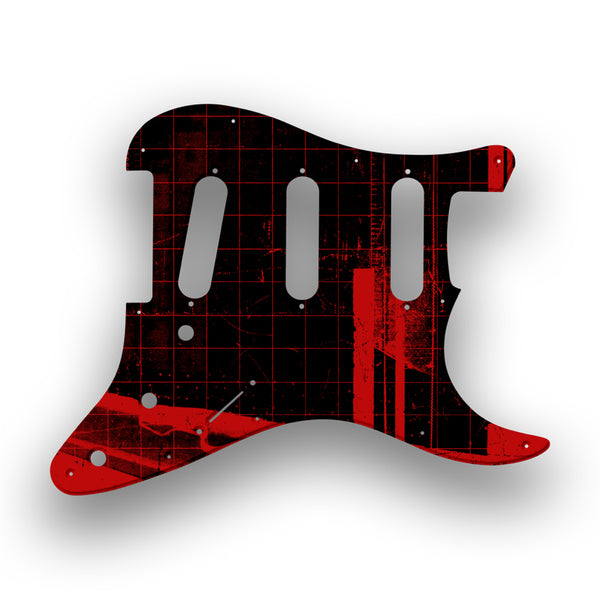 Fender Fender Vintera '60s Stratocaster Profile Custom Pickguard Scratchplate ABSTRACT Design