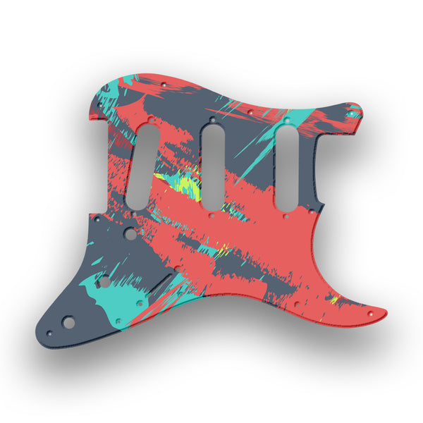 Fender Fender Vintera '60s Stratocaster Profile Custom Pickguard Scratchplate PAINT Design