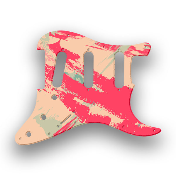 Fender Fender Vintera '60s Stratocaster Profile Custom Pickguard Scratchplate PAINT Design