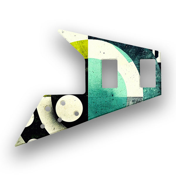 Gibson Gibson Flying V Profile Custom Pickguard Scratchplate ABSTRACT Design