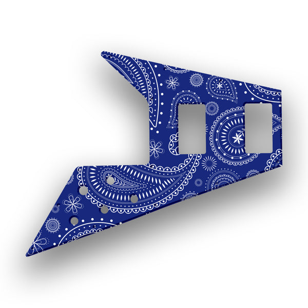 Gibson Gibson Flying V Profile Custom Pickguard Scratchplate Paisley Design