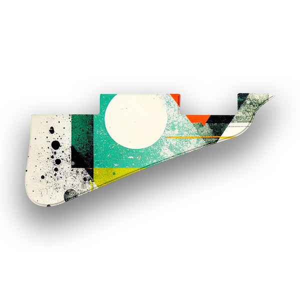 Gibson Gibson Les Paul Class 5 Custom Pickguard Scratchplate ABSTRACT Design