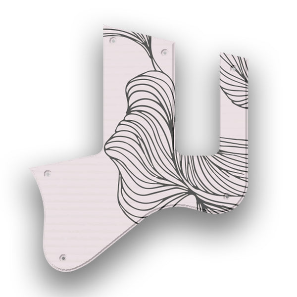 Gibson Gibson Les Paul Special Double Cutaway Profile Custom Pickguard Scratchplate Line Design