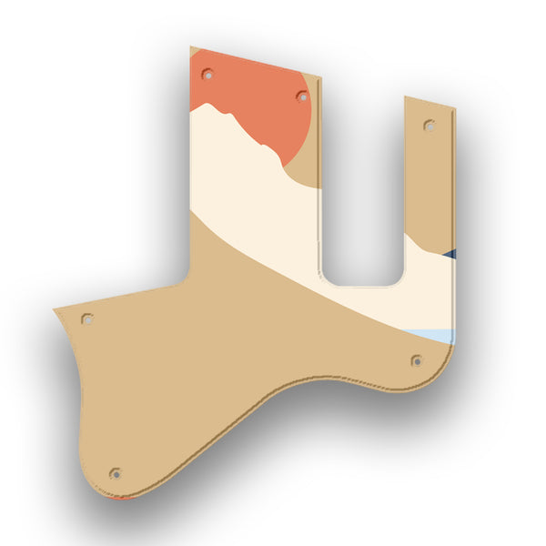 Gibson Gibson Les Paul Special Double Cutaway Profile Custom Pickguard Scratchplate MINIMAL Design