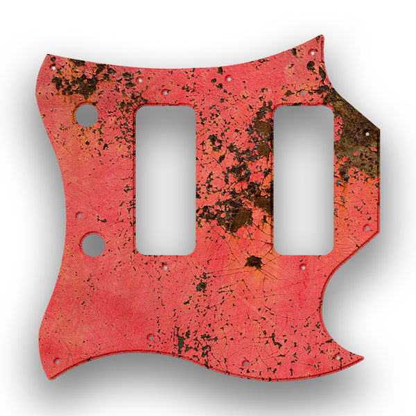 Gibson Gibson SG Classic Profile Custom Pickguard Scratchplate Rust Design