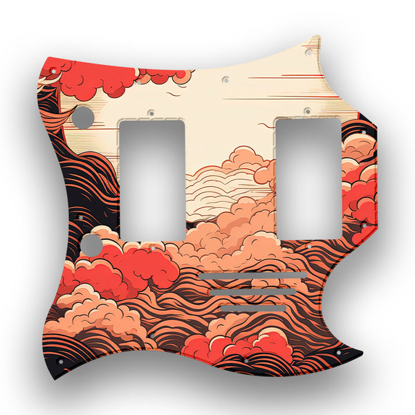 Gibson Gibson SG Menace Profile Custom Pickguard Scratchplate Japanese Design